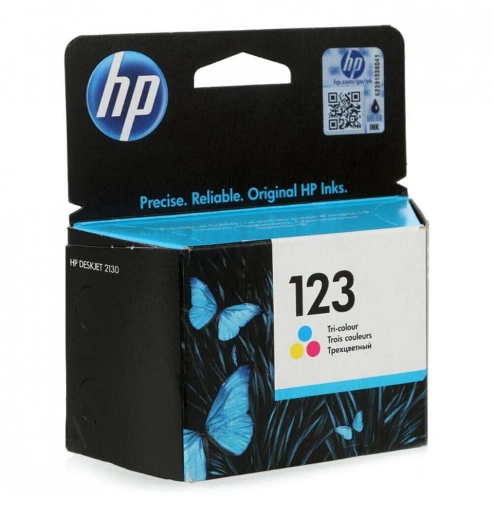 HP 123 trois couleurs - Cartouche d'encre HP d'origine (F6V16AE) – Image 3