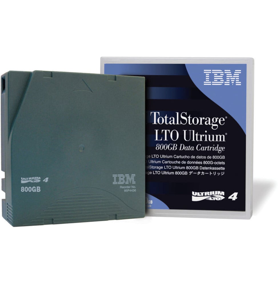 Cartouche de données IBM LTO Ultrium 4 120 MB/s 800/1.6TB (95P4436)