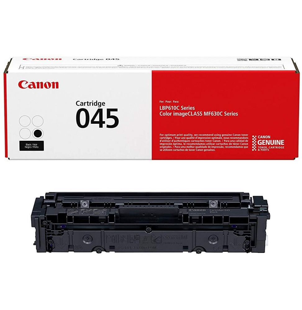 Canon 045 Noir - Toner Canon d'origine (1242C002AA)