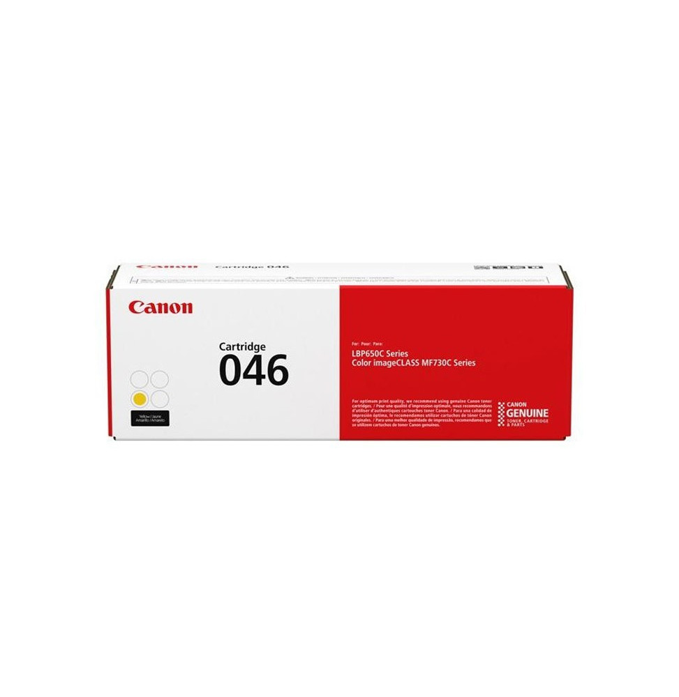 Canon 046 Jaune - Toner Canon d'origine (1247C002AA)
