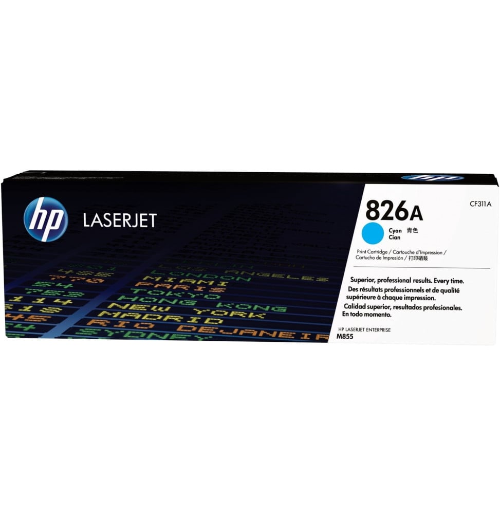 HP 826A Cyan (CF311A) - Toner HP LaserJet d'origine