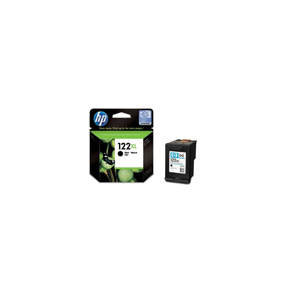 HP 122XL Noir - Cartouche d'encre grande capacité HP d'origine (CH563HE) – Image 2