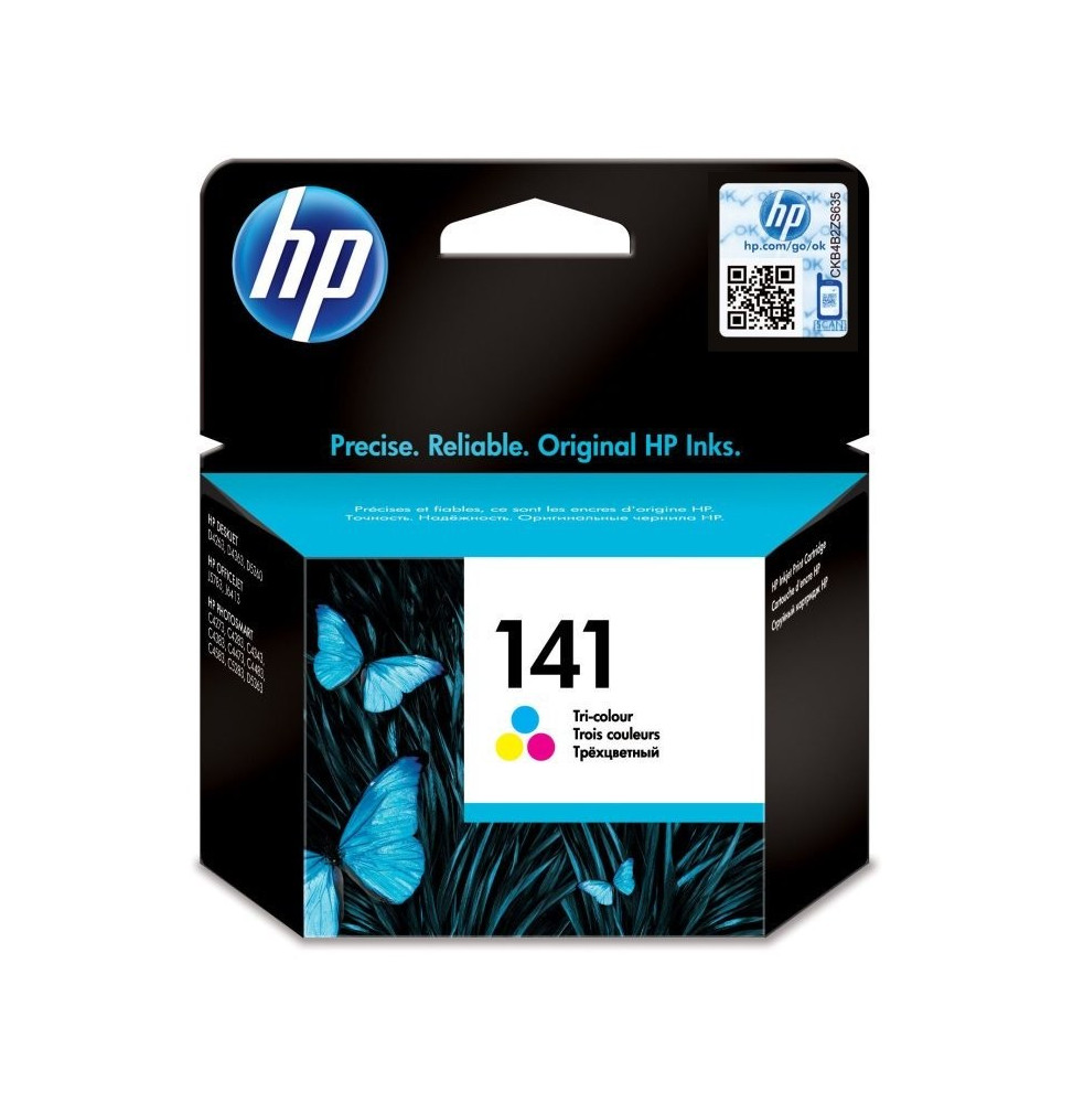 HP 141 trois couleurs - Cartouche d'encre HP d'origine (CB337HE)