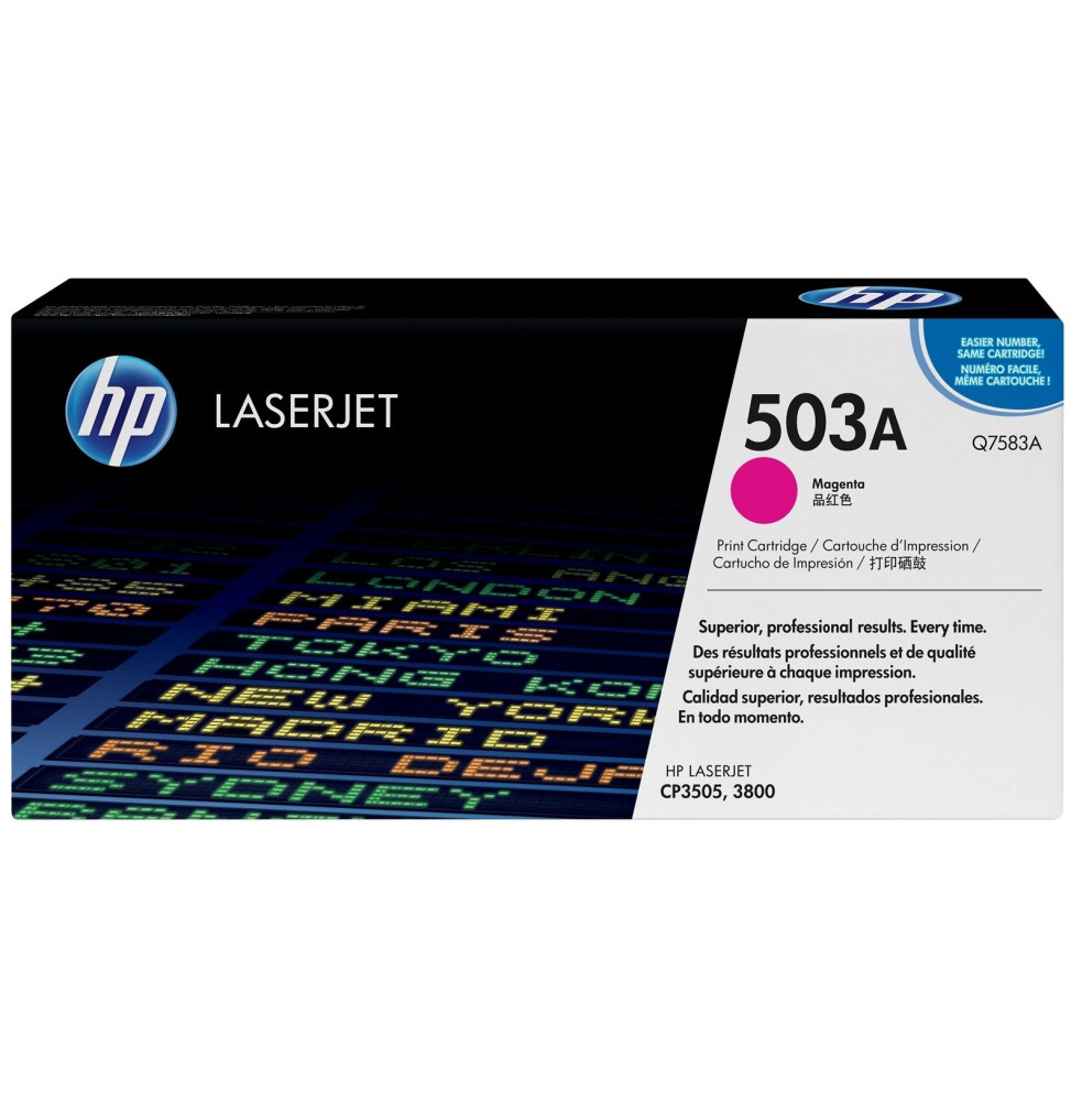 HP 503A Magenta (Q7583A) - Toner HP LaserJet d'origine