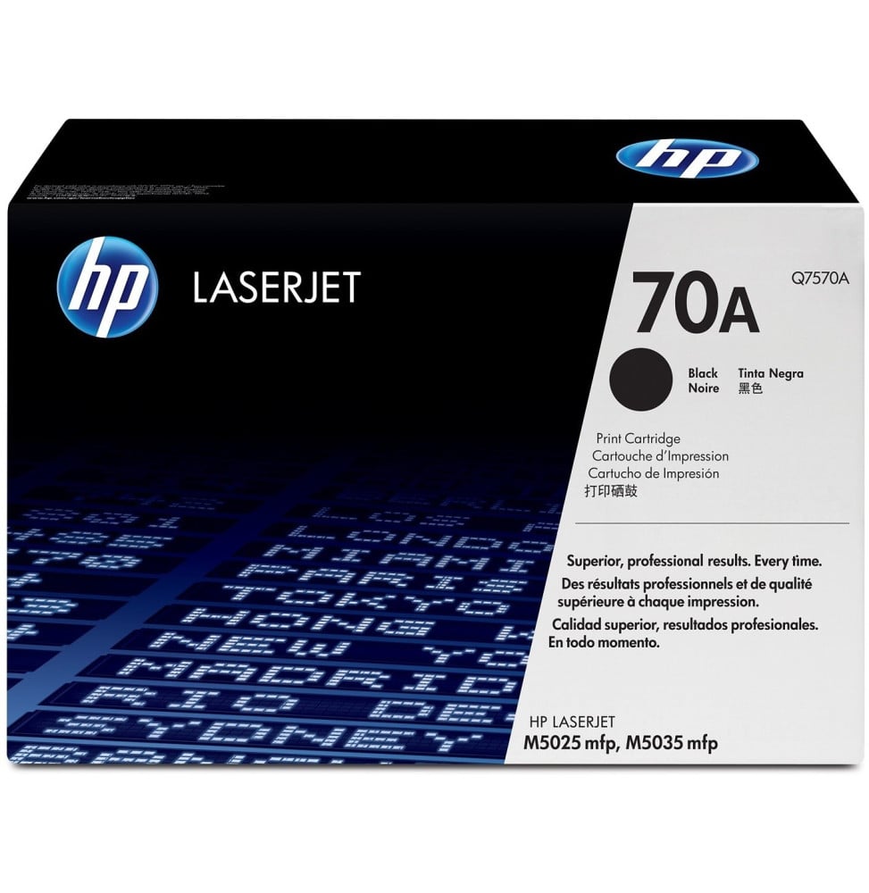 HP 70A Noir (Q7570A) - Toner HP LaserJet d'origine