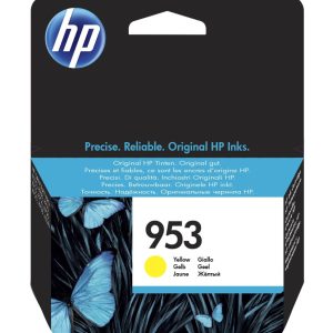 HP 953 Jaune - Cartouche d'encre HP d'origine (F6U14AE)