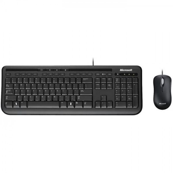 Clavier et souris filaire Microsoft 600 Wired Desktop - AZERTY (3J2-00012)