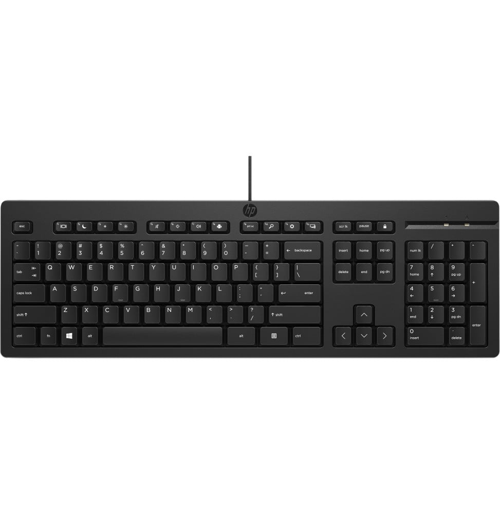 Clavier filaire HP 125 AZERTY (266C9AA)