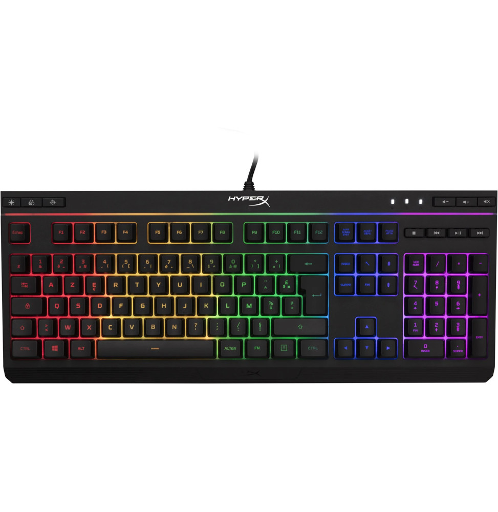 Clavier Gamer RGB HyperX Core HX-KB5ME2-FR - AZERTY (4P4F5AQ)