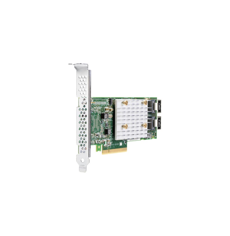 Contrôleur externe HPE Smart Array E208i-p SR de 10e génération (8 voies internes/Aucune mémoire cache), 12G SAS, PCIe