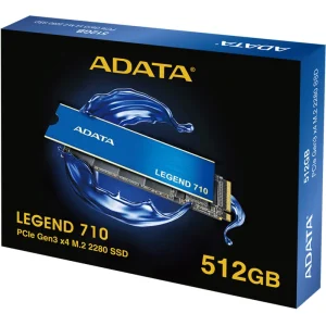 Disque dur interne Adata Legend 710 512Go M.2 NVMe (ALEG-710-512GCS)