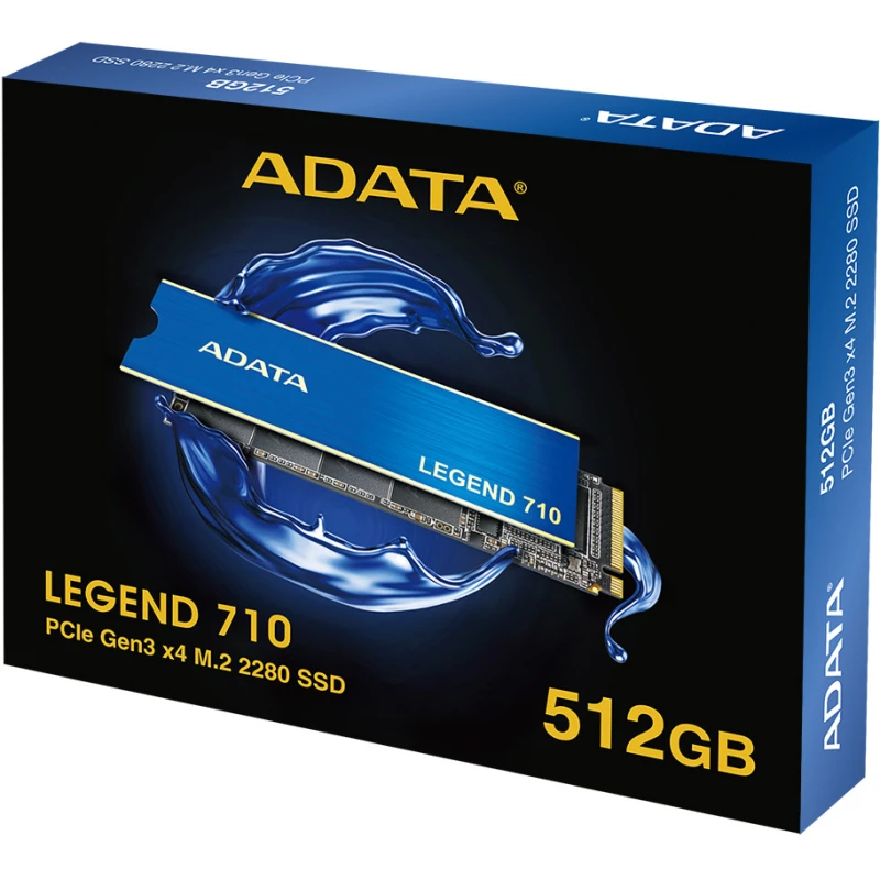 Disque dur interne Adata Legend 710 512Go M.2 NVMe (ALEG-710-512GCS)