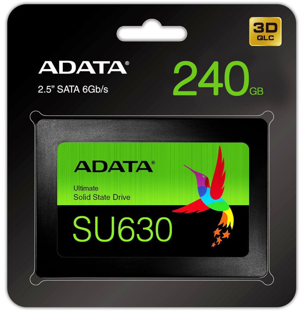 Disque Dur interne SSD ADATA SU630 SATA 2.5" - 240Go, 480Go, 960Go
