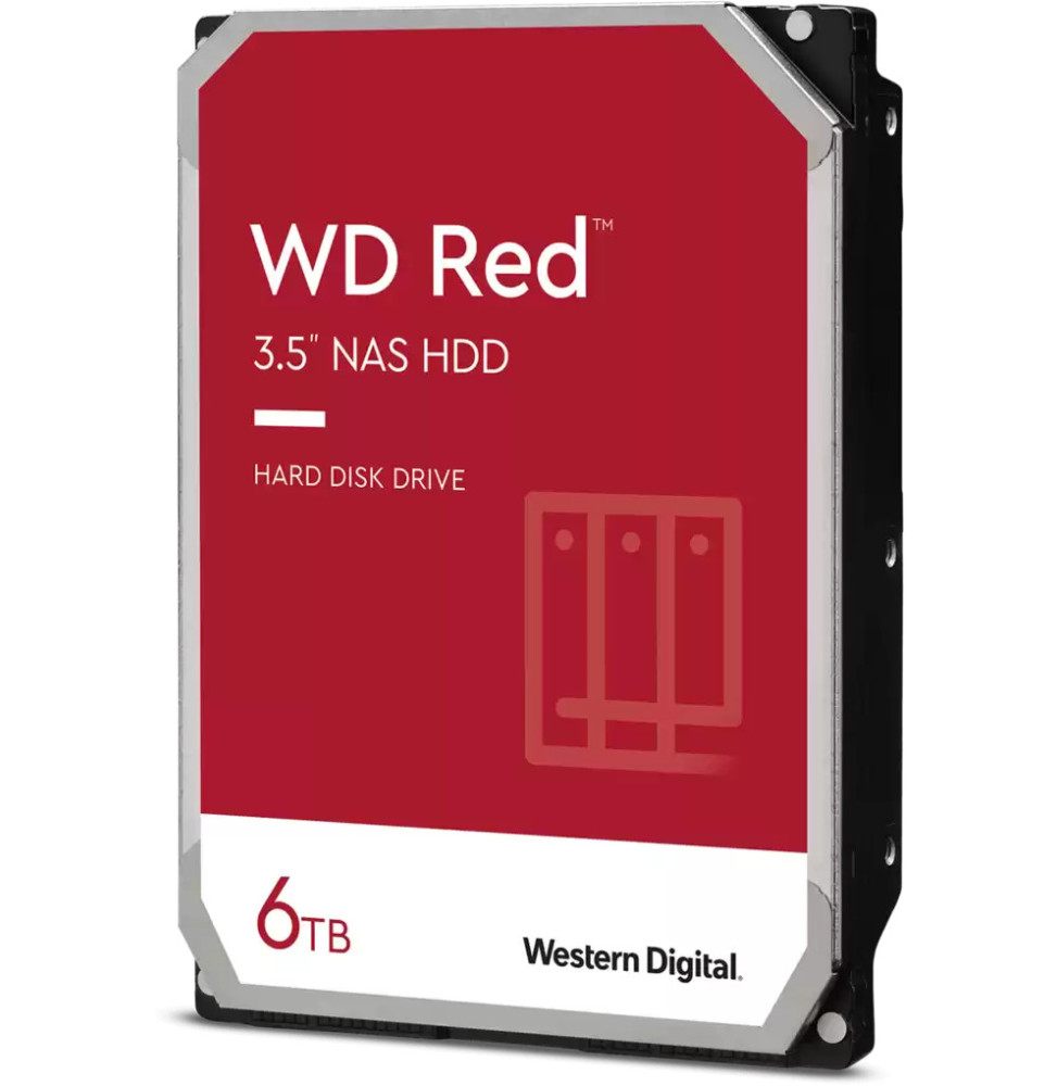 Disque dur pour NAS Western Digital WD Red 3,5" - 2To, 6To