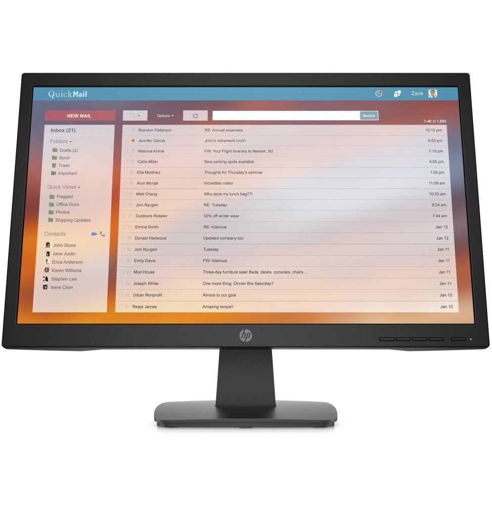 Écran 21,5" Full HD HP P22v G4 (9TT53AS)