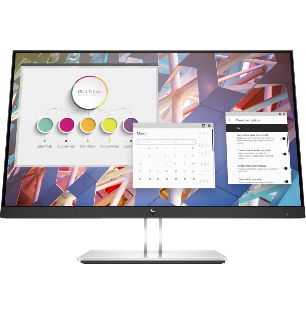 Écran 23,8" Full HD HP E24 G4 (9VF99AS)