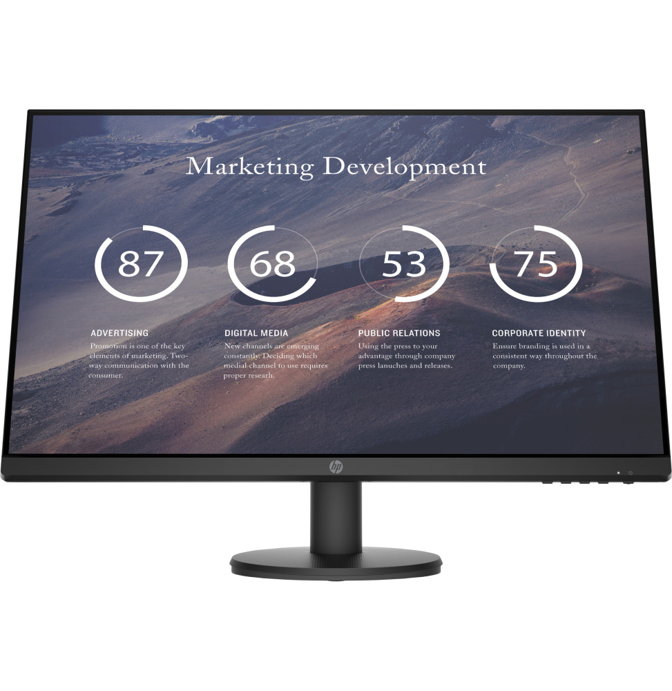 Écran 27" Full HD HP P27v G4 (9TT20AS)