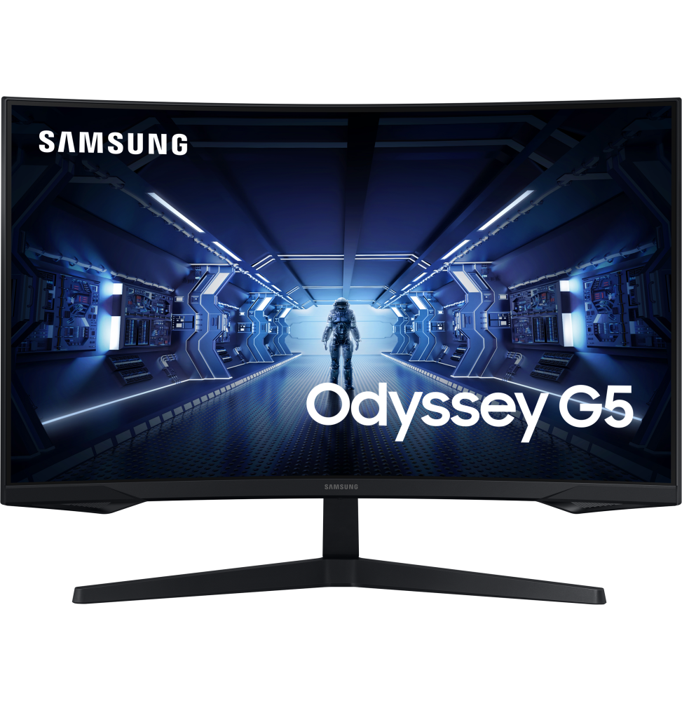 Écran gaming incurvé 27" Samsung Odyssey G5 (LC27G55TQBUXEN)