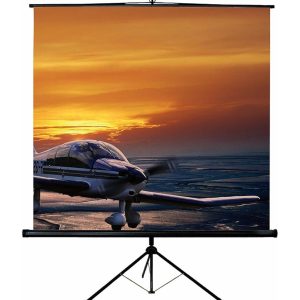 Écran de projection portable sur trépied 175 x 175 cm - Blanc Mat - ORAY SCREEN