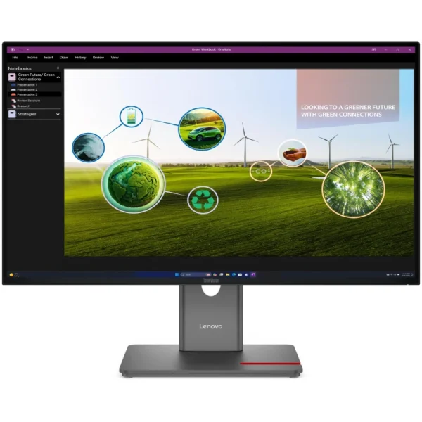 Écran PC Lenovo ThinkVision P27Q-40 27" QHD professionnel (64A7GAT6EU)