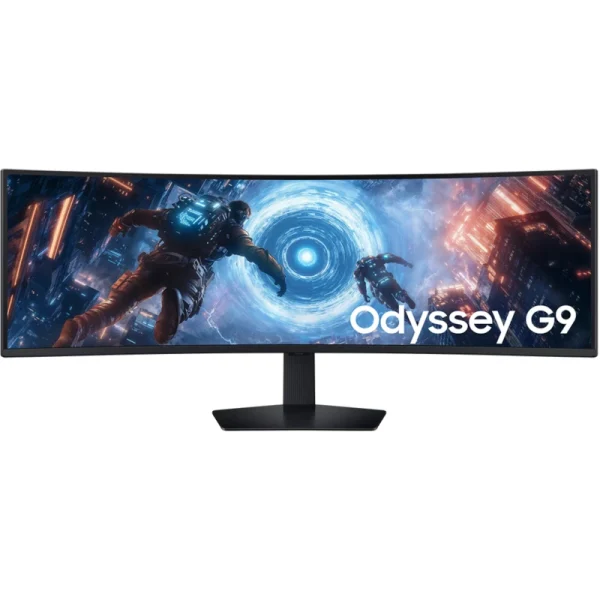 Écran PC Samsung 49" Série 9 incurvé DQHD 144Hz Smart (LS49FG910EUXEN)