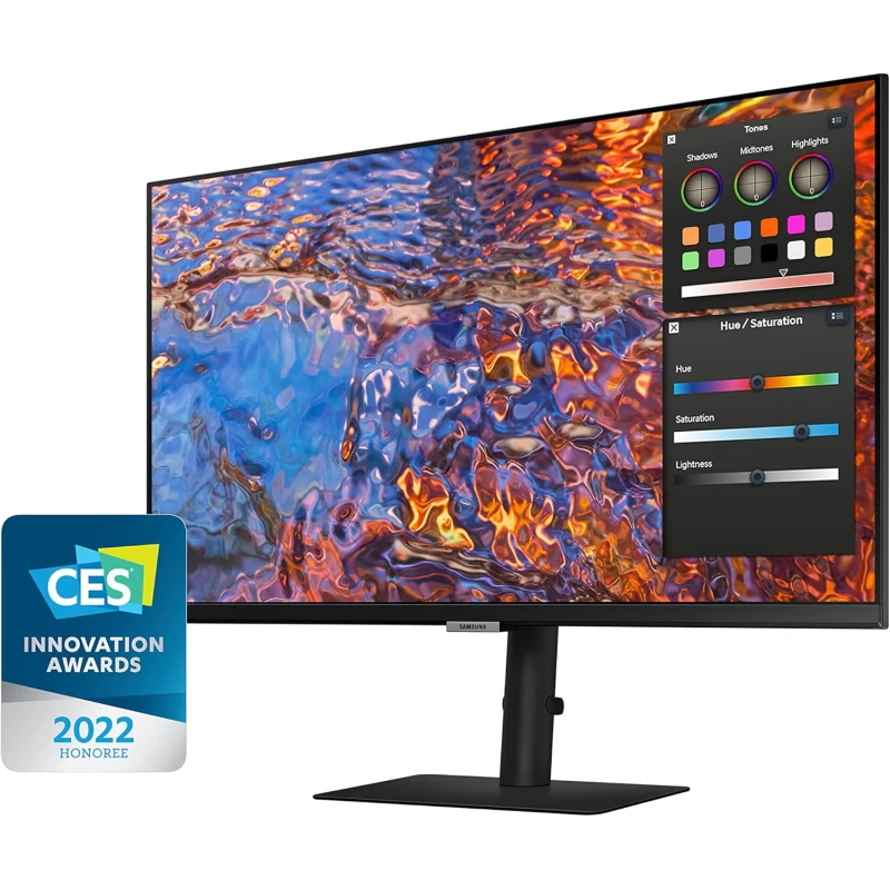 Écran Samsung ViewFinity S80P 32'' Flat 16:9 3-Borderless HAS UHD (LS32B800PXPXEN) – Image 4