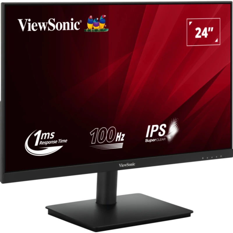 Écran ViewSonic 24" Full HD IPS 100Hz HDMI VGA (VA240-H) – Image 2