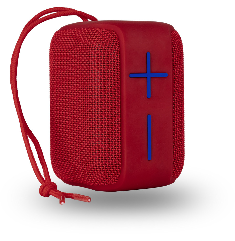 Enceinte Waterproof NGS Roller Coaster Rouge 10W (ROLLERCOASTERRED) – Image 2