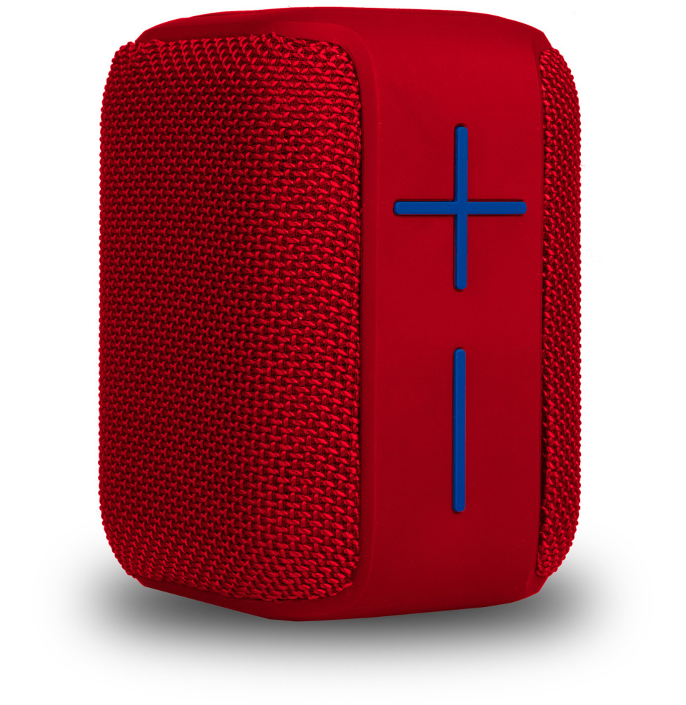 Enceinte Waterproof NGS Roller Coaster Rouge 10W (ROLLERCOASTERRED)