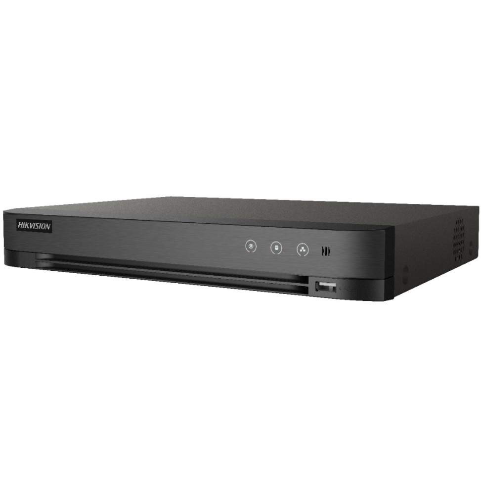 Enregistreur vidéo DVR Hikvision ACUSENSE | 8 Canaux | 5 MP | 1 emplacement disque dur | (IDS-7208HUHI-M1-S)