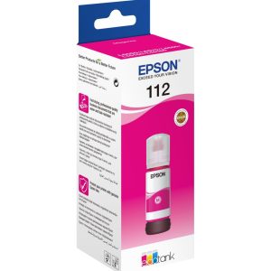Epson 112 Magenta - Bouteille d'encre Epson EcoTank d'origine (C13T06C34A)