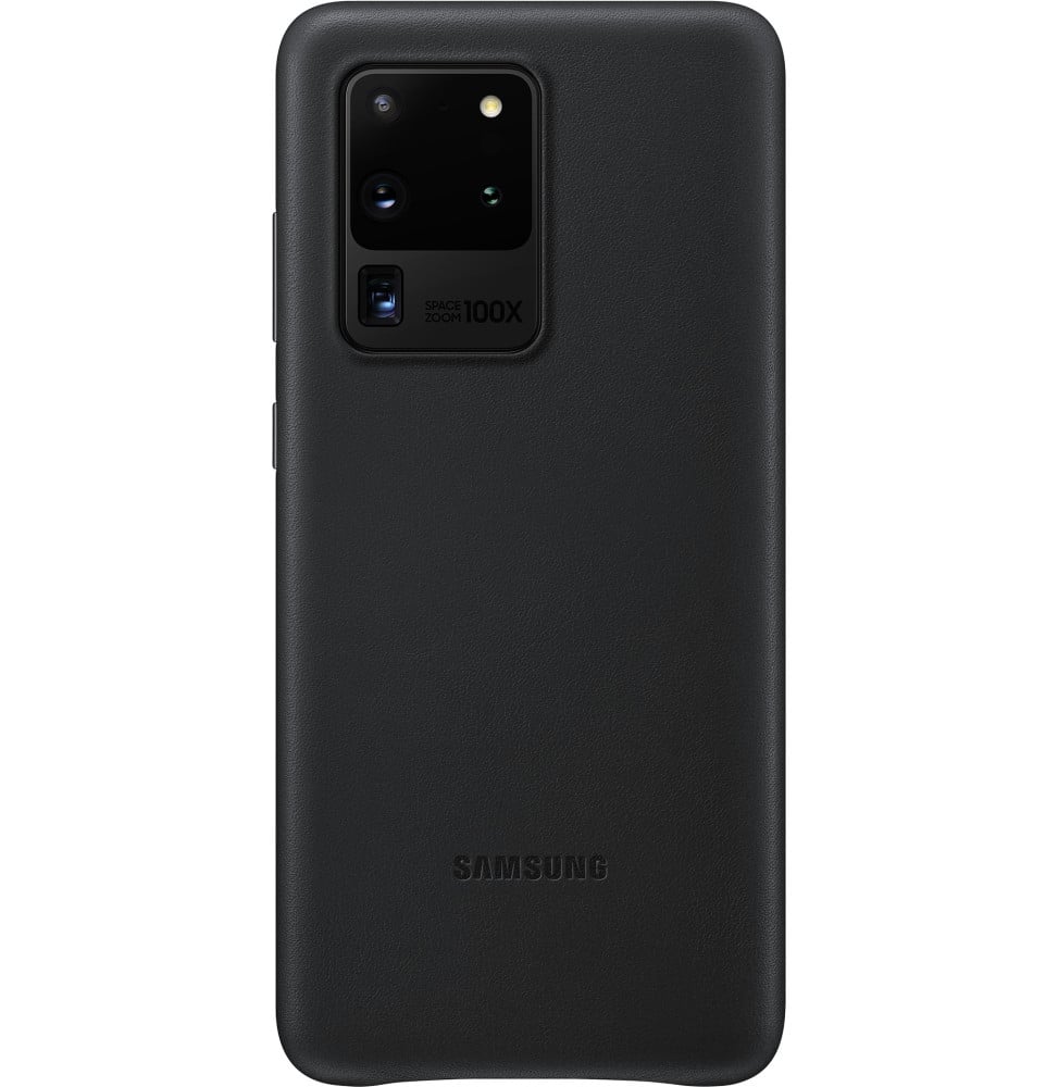 Etui cuir pour Samsung S20 Ultra Leather Cover (EF-VG988LBEGWW)