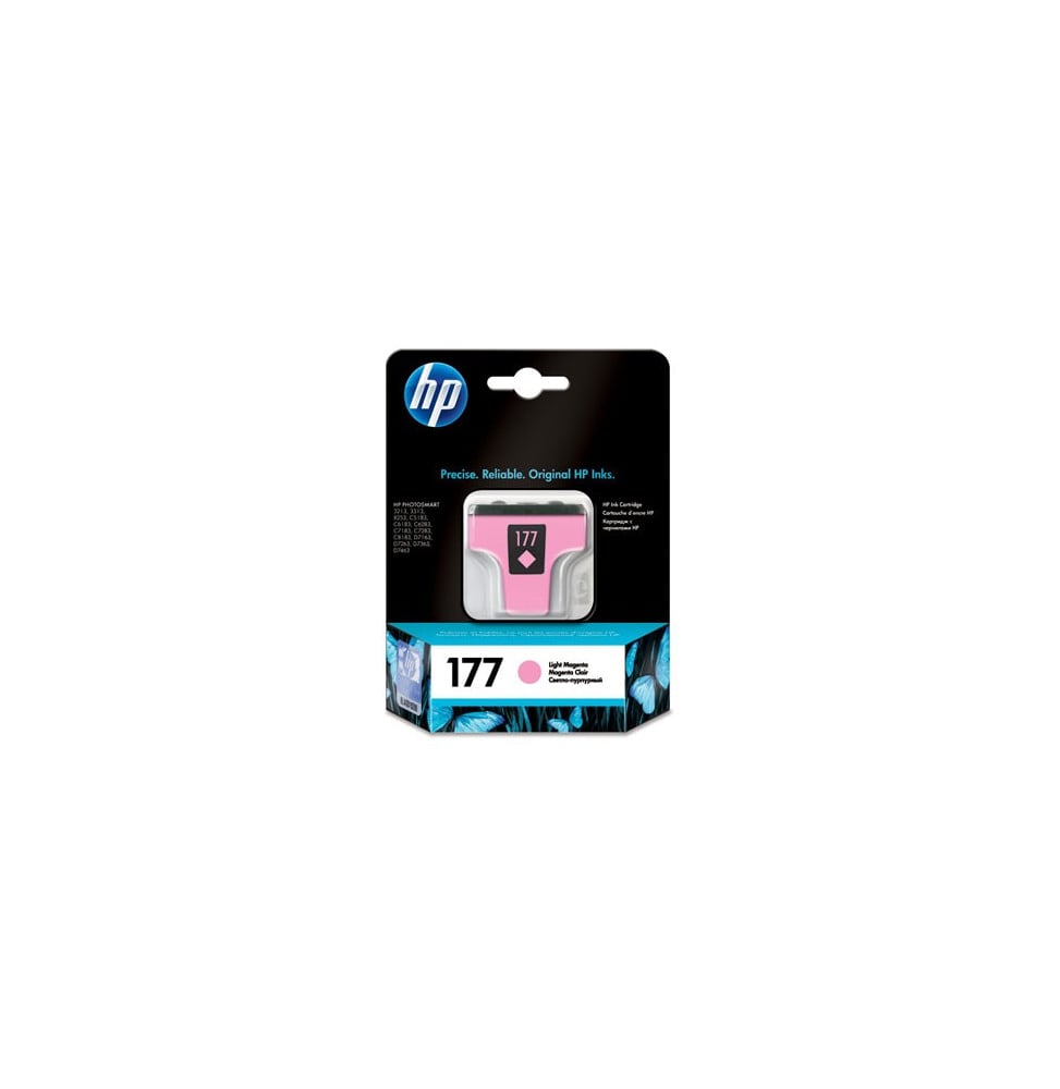 HP 177 Magenta Clair - Cartouche d'encre HP d'origine (C8775HE)