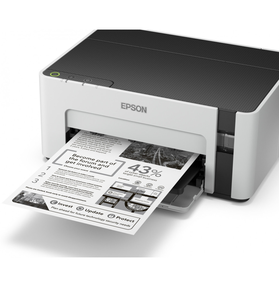 Imprimante Monochrome Epson EcoTank M1100 à réservoir rechargeable (C11CG95404) – Image 6