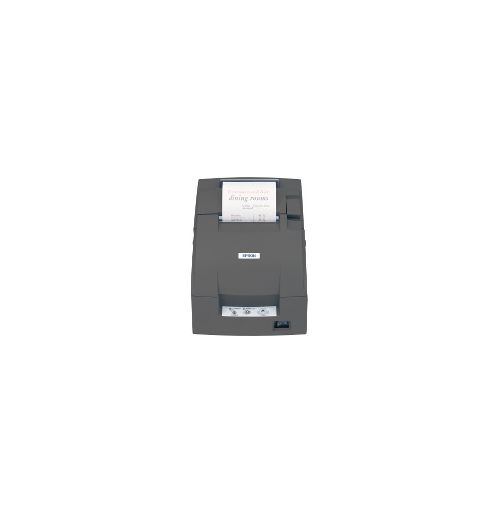 Imprimante ticket à impact Epson TM-U220B Port Série noire avec alimentation – Image 2