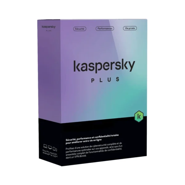 Kaspersky Plus Antivirus 10 Postes 1 An (KL10428BKFS-25FFP_MA)