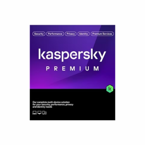 Kaspersky Premium (équivalent à Total Security) - 5 Postes / 1 an (KL10478BEFS-FFPMAG)