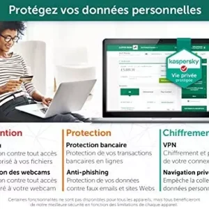 Kaspersky Anti-virus - 1 Postes / 2 an
