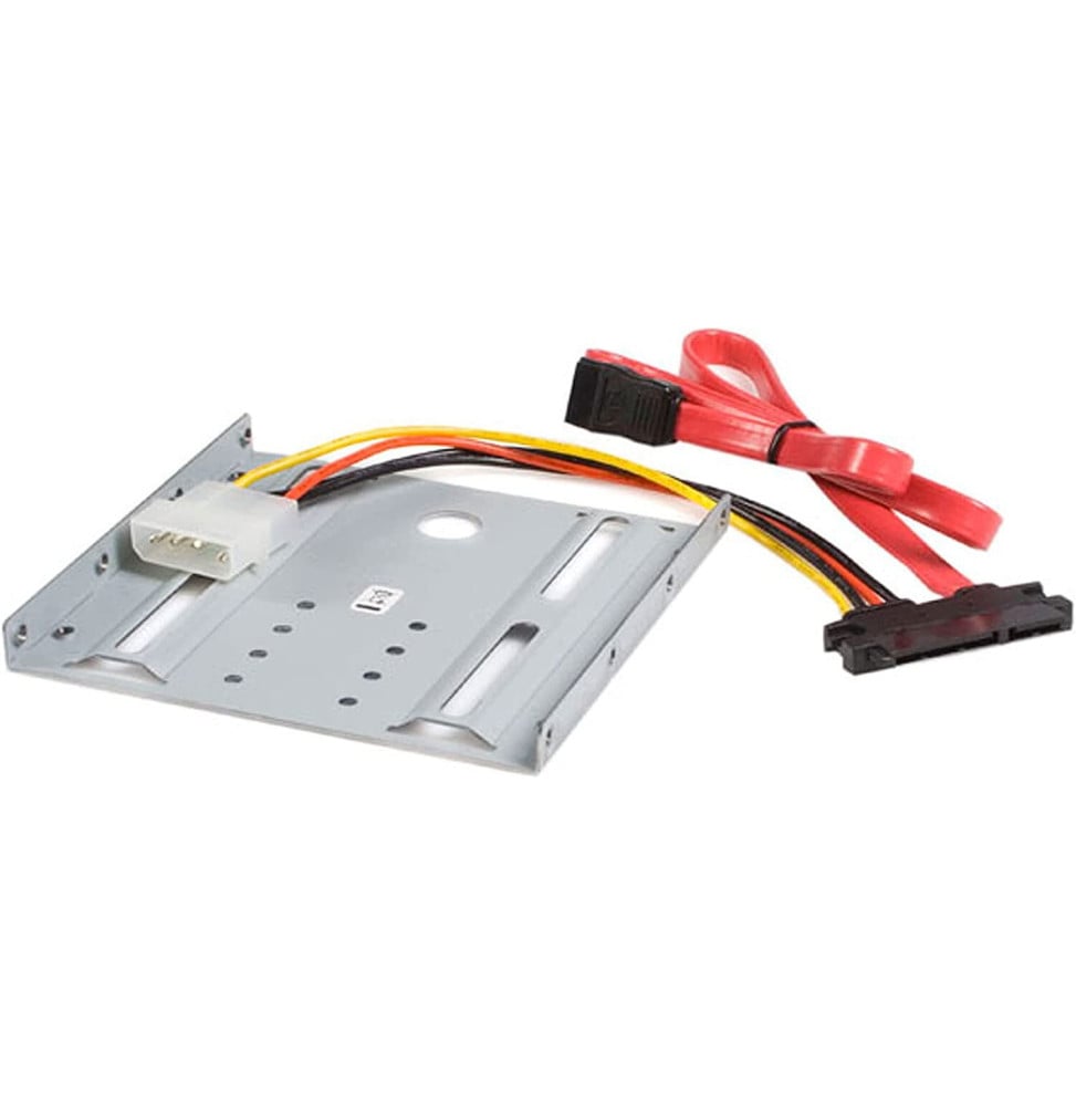 Kit de Montage pour Disque Dur SATA ou SSD 2.5" dans Emplacement Frontal 3.5" (CADDY)