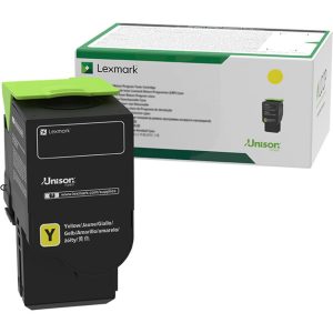 Lexmark CS/CX421 52x 62x jaune - Cartouche de toner d'origine (78C50Y0)
