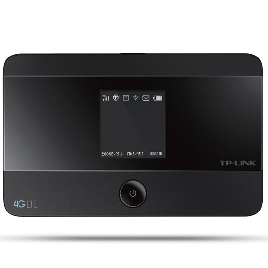 150Mbps 4G LTE-Advanced Mobile Wi-Fi, internal 4G Modem, SIM card slot, 1.4 inch TFT screen display, 2550mAH rechargeable battery, micro SD card slot, LTE-FDD/DC-HSPA+/HSPA/UMTS/EDGE/GPRS/GSM, 300Mbps 2.4GHz/5GHz selectable Dual Band Wi-Fi