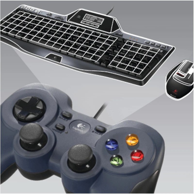 Manette de jeu Logitech F310 Gamepad USB PC (940-000138) – Image 2