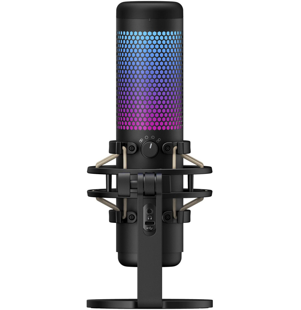 Micro autonome complet HyperX QuadCast HMIQ1S-XX-RG/G pour les streamers, créateurs de contenu et joueurs (4P5P7AA) – Image 3