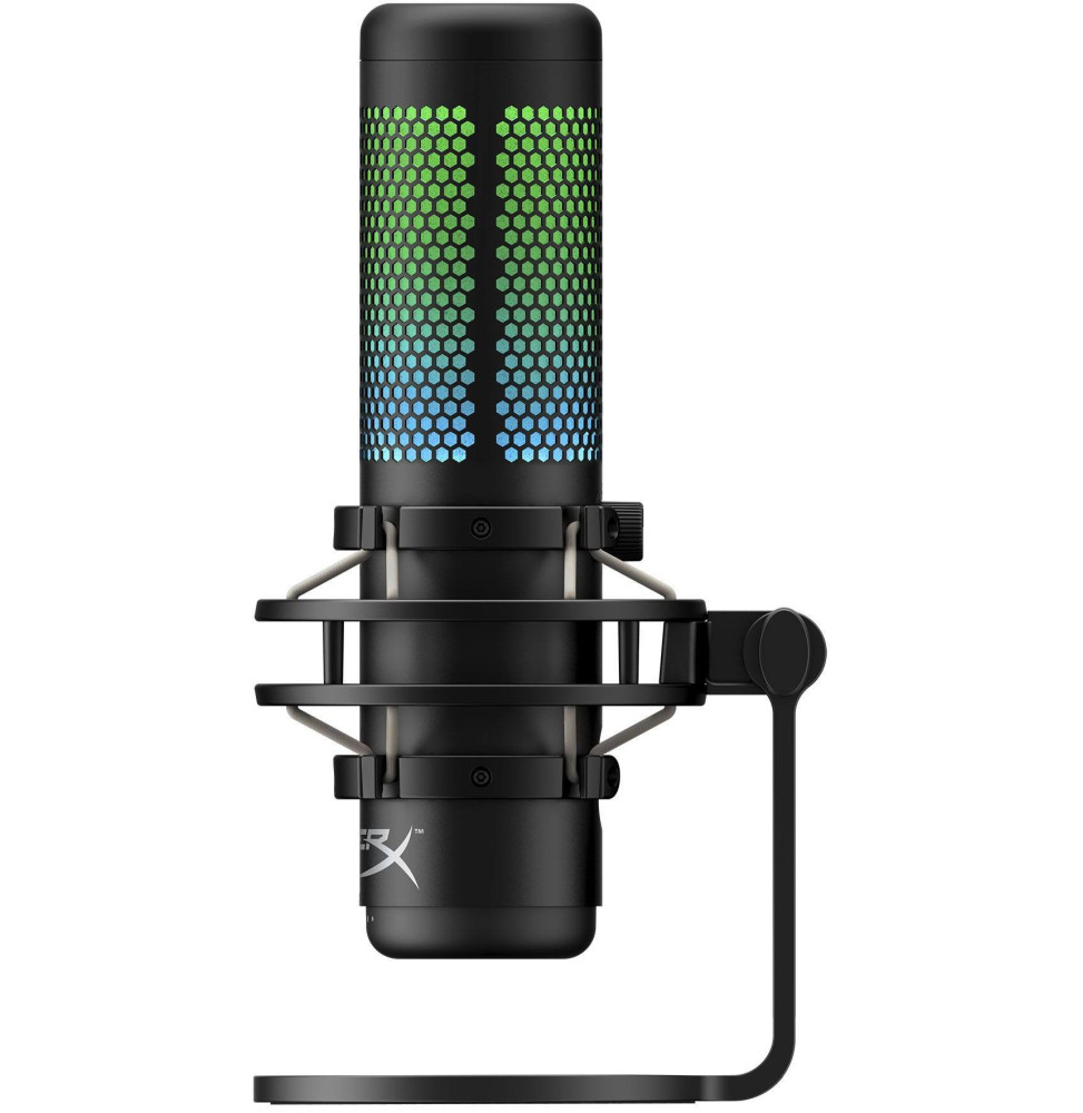 Micro autonome complet HyperX QuadCast HMIQ1S-XX-RG/G pour les streamers, créateurs de contenu et joueurs (4P5P7AA) – Image 4