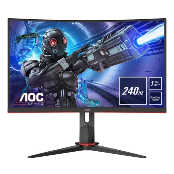 Moniteur gaming AOC 31.5" Full HD incurvé 240Hz (C32G2Z)