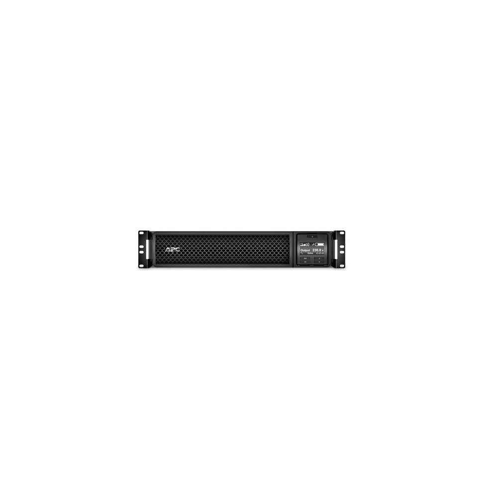 Onduleur APC ON-LINE double conversion Smart-UPS SRT 3 000VA Rack 230V avec carte réseau (SRT3000RMXLI-NC)