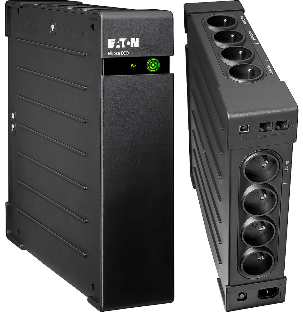 Onduleur Off-line Eaton Ellipse ECO EL1600USBFR - 1000 W / 1600 VA - 8 prises FR