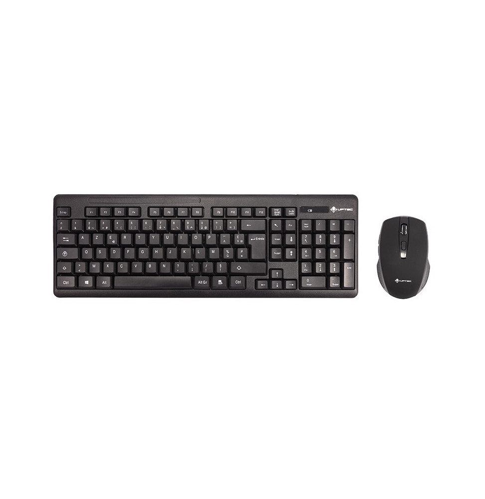 Pack Clavier/Souris UPTEC sans fil USB (4111147)