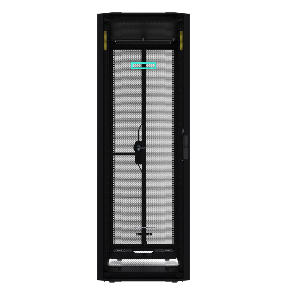 Rack sur palette avancé HPE 42U 600 mm x 1 075 mm G2 avec panneaux latéraux et baies (P9K07A)