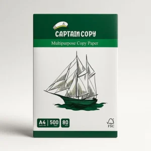 Ramette papier A4 80g Captain Copy 500 feuilles (65500135)